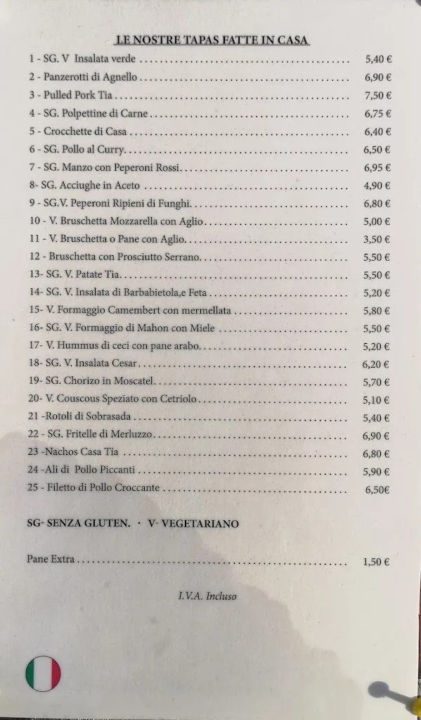 Menu_Casa Tia Tapas_Alaior_image_1