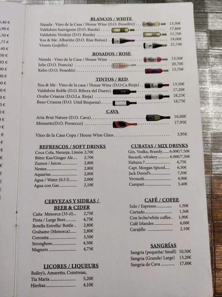 Menu_Casa Tia Tapas_Alaior_image_4