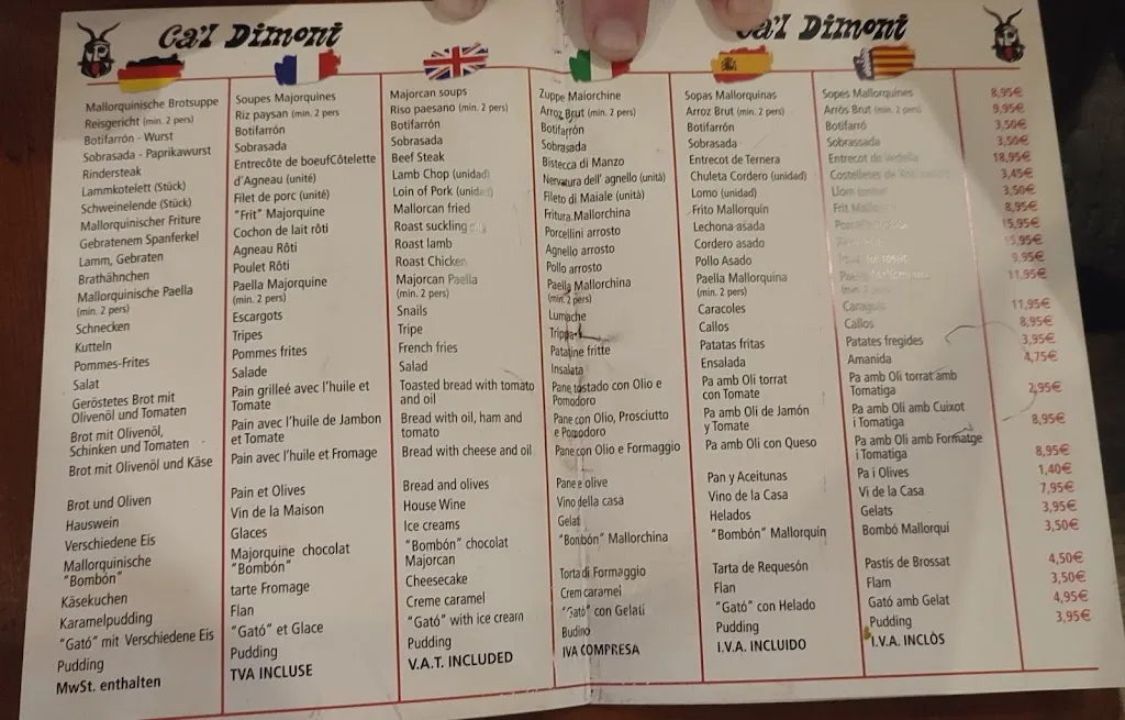 Menu_Restaurant Cal Dimoni_Algaida_image_1