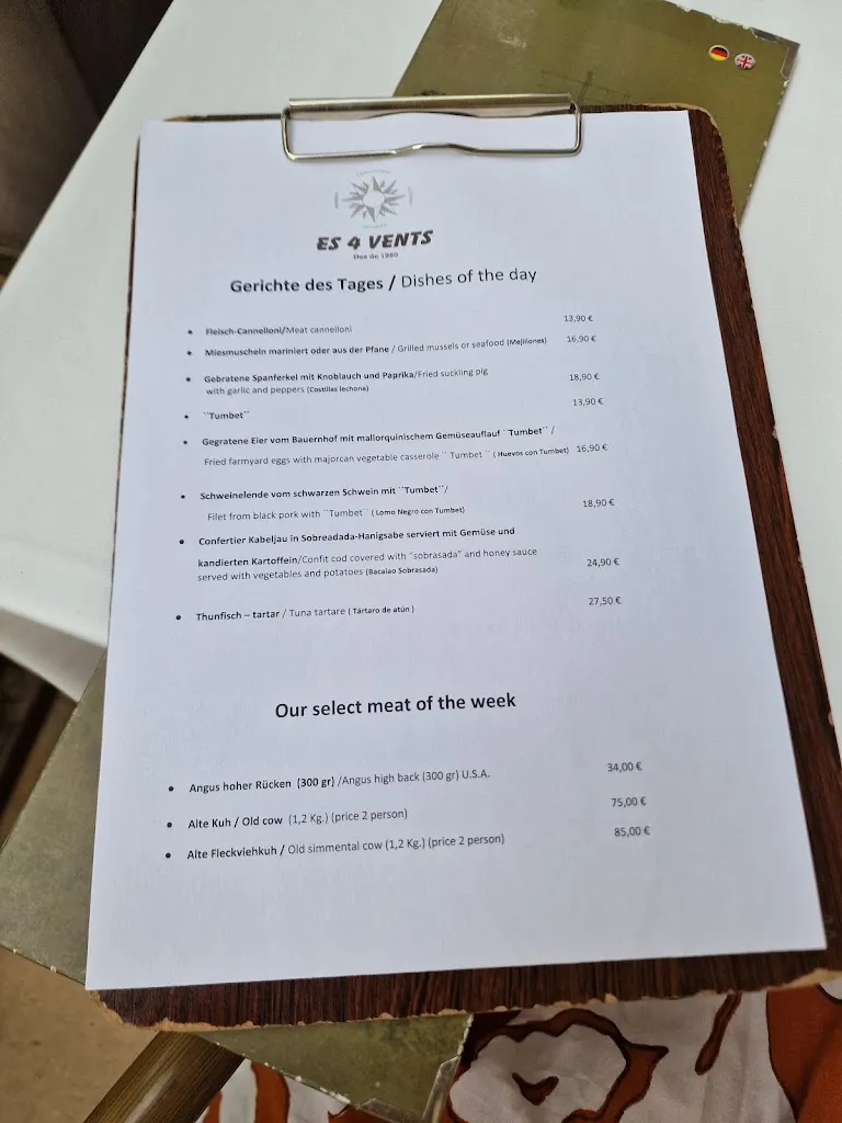 Menu_Restaurant Es 4 Vents_Algaida_image_4