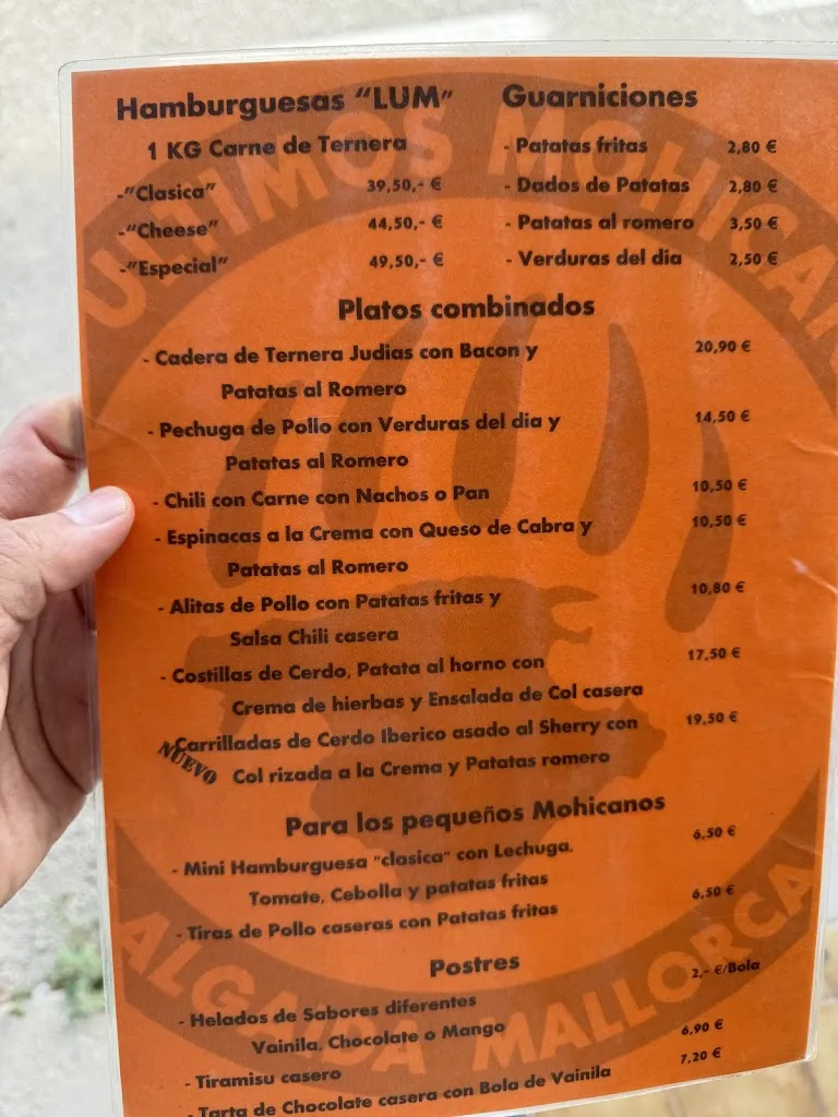 Menu_Los Ultimos Mohicanos_Algaida_image_2