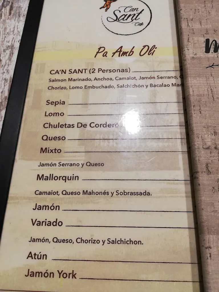 Menu_Can Sant Cafe_Algaida_image_4