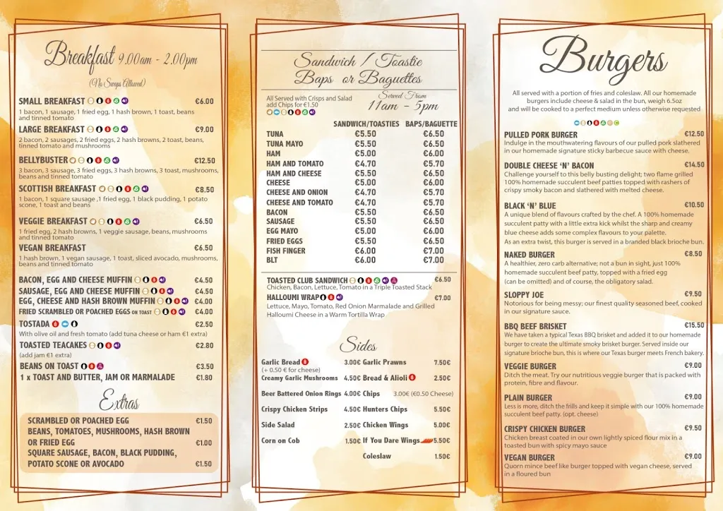 Menu_Squirrels Bar & Grill_Benijofar_image_2