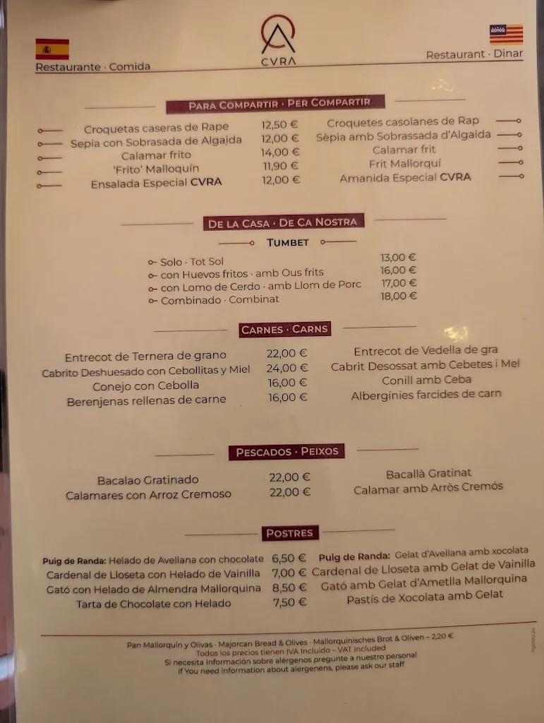 Menu_Restaurant Santuari de Cura_Algaida_image_4