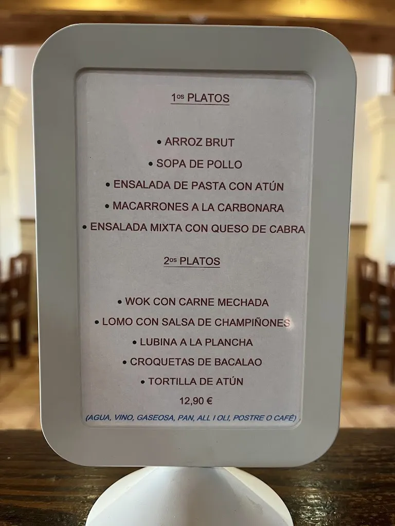 Menu_Bar Restaurant s'Espiga_Algaida_image_1