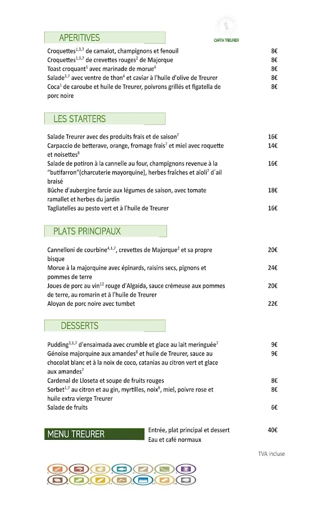 Menu_Restaurant Treurer Olive Grove_Algaida_image_1