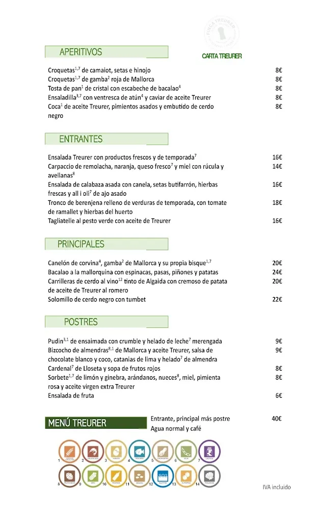 Menu_Restaurant Treurer Olive Grove_Algaida_image_2