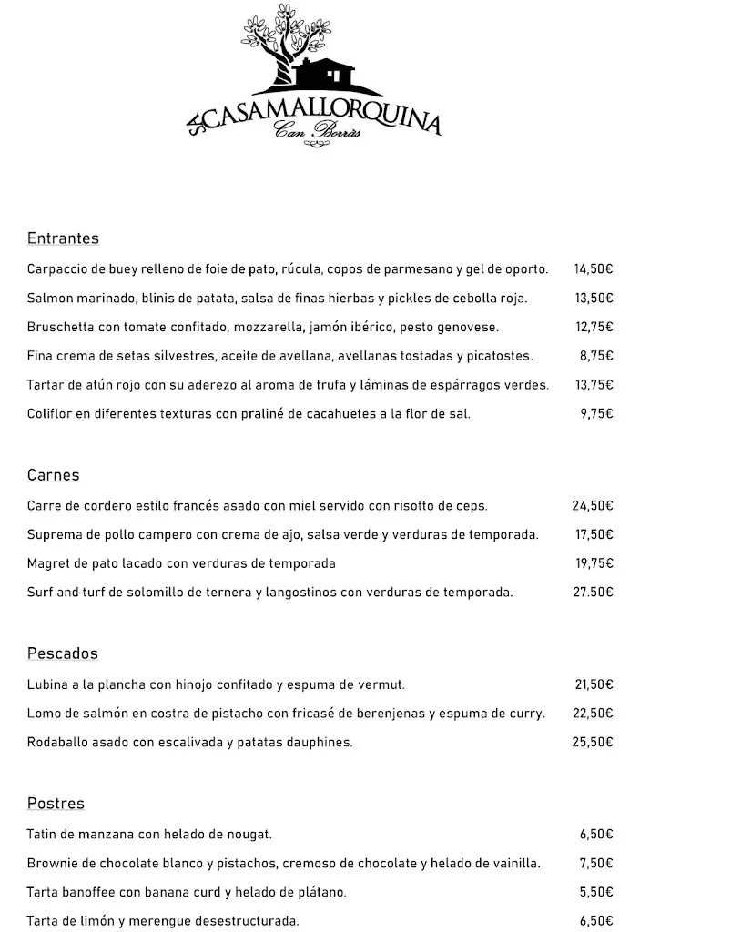 Menu_Sa Casa Mallorquina_Algaida_immagine_2