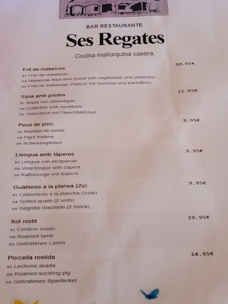 Menu_Ses Regates Restaurant_Algaida_image_2