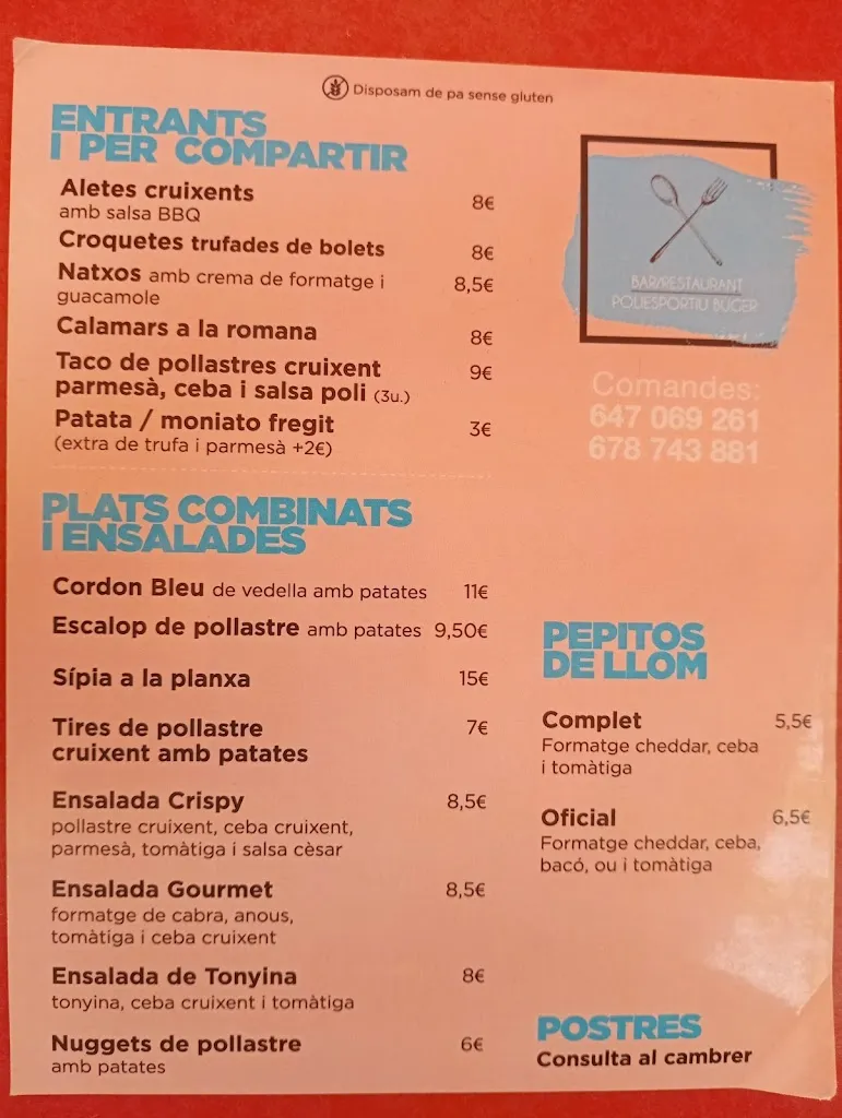 Menu_Poliesportiu de Búger_Búger_image_4
