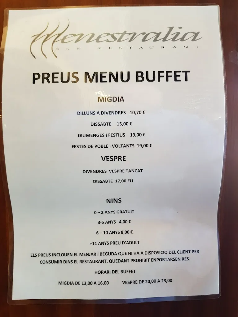 Menu_Restaurant Menestralia_Búger_image_2