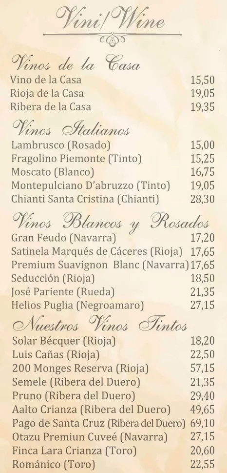 Menu_Il Gondoliere (palacio de deporte)_Zaidín_image_2