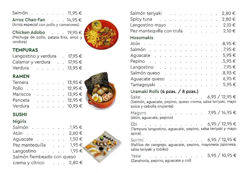 Menu_EL NIDO FUSION FOOD_Zaidín_image_1