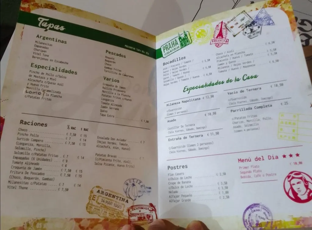 Menu_Don Aviador_Zaidín_image_3