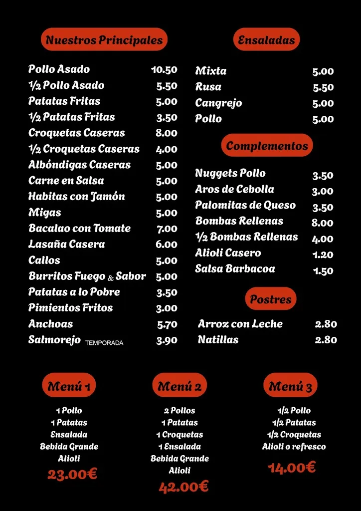 Menu_Fuego & Sabor_Zaidín_image_1