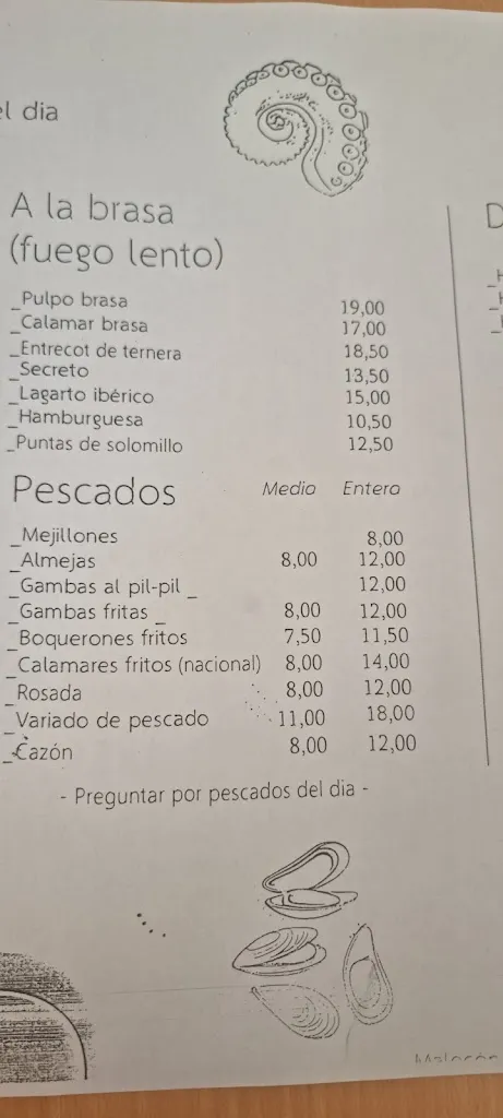 Menu_Bar Restaurante Malecón_Zaidín_image_3