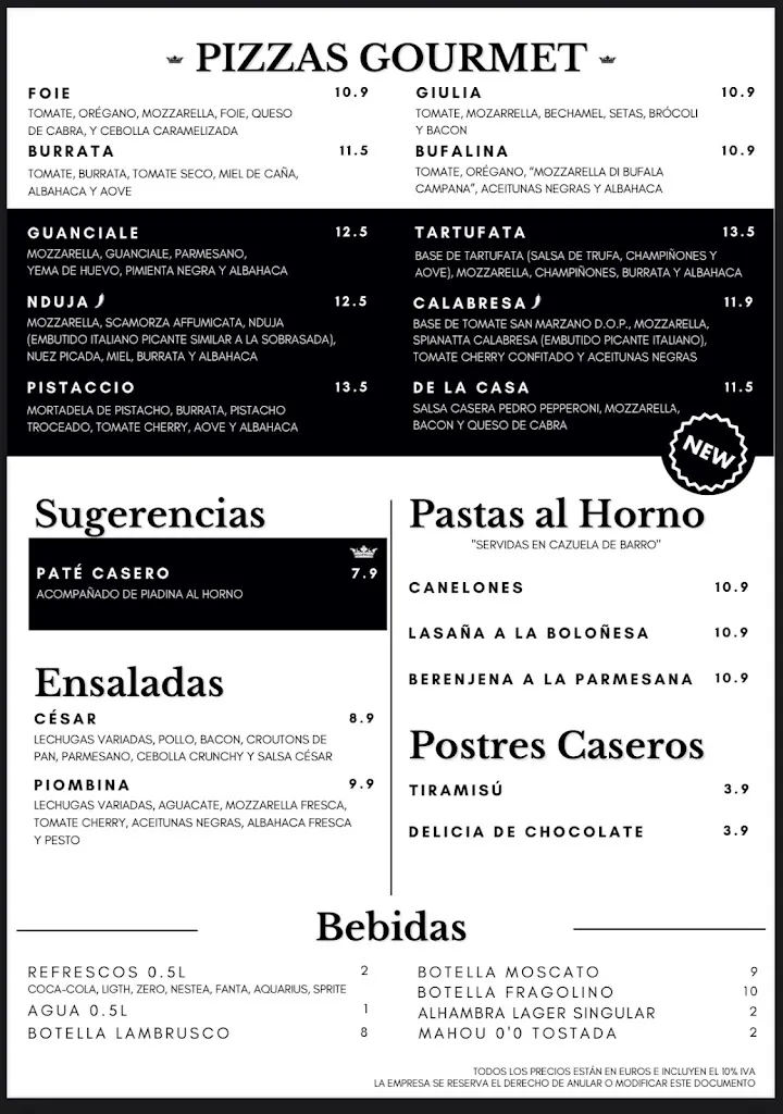 Menu_Pedro Pepperoni_Zaidín_image_2