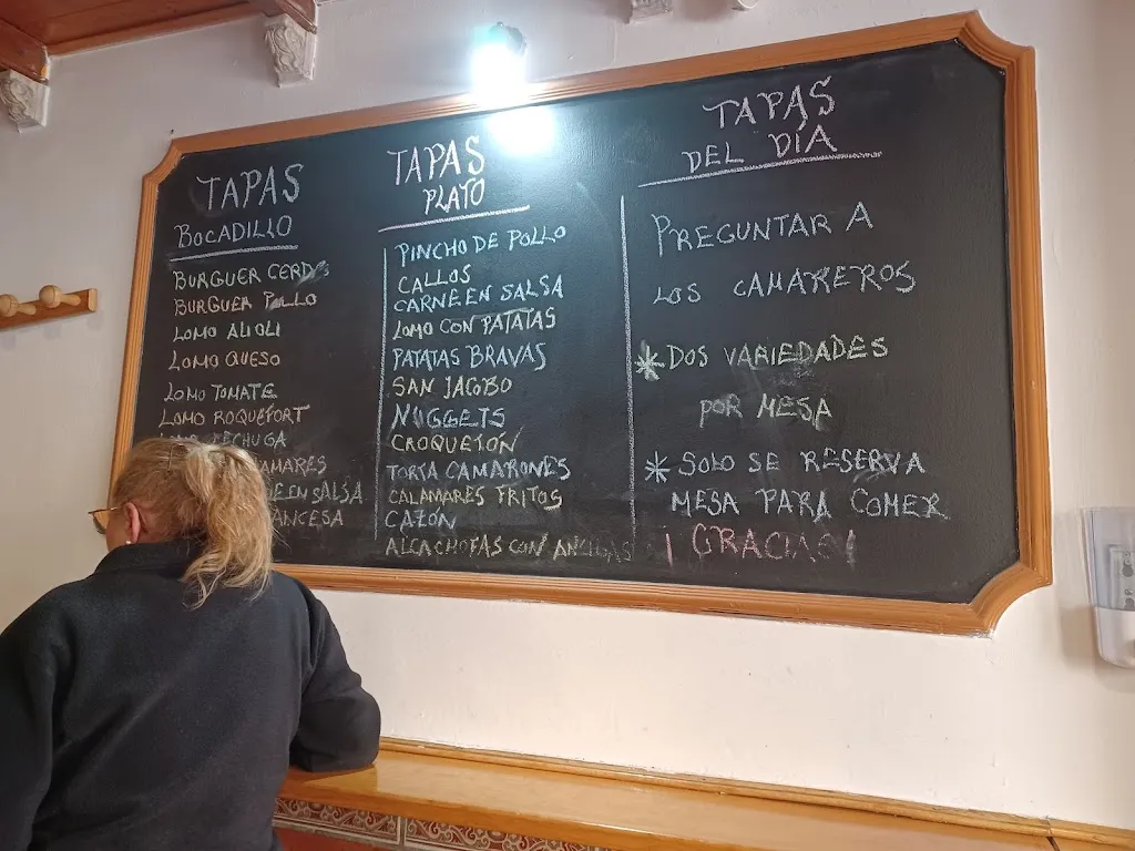 Menu_Bar Rincón del Guejareño_Zaidín_image_4