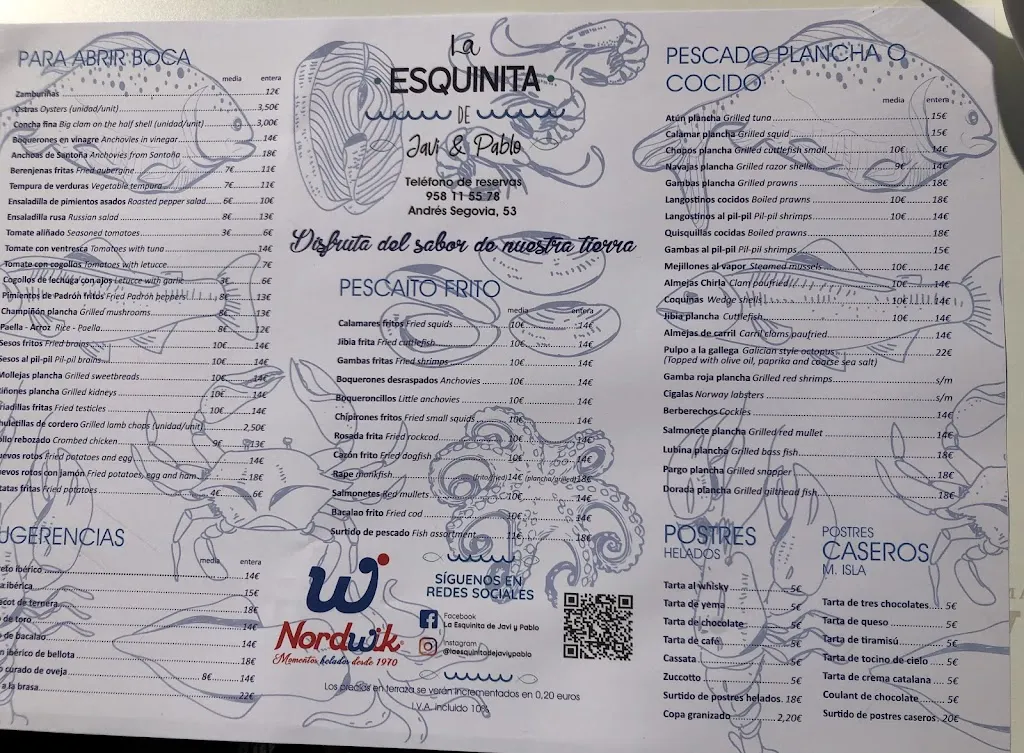 Menu_La Esquinita de Javi y Pablo_Zaidín_image_4