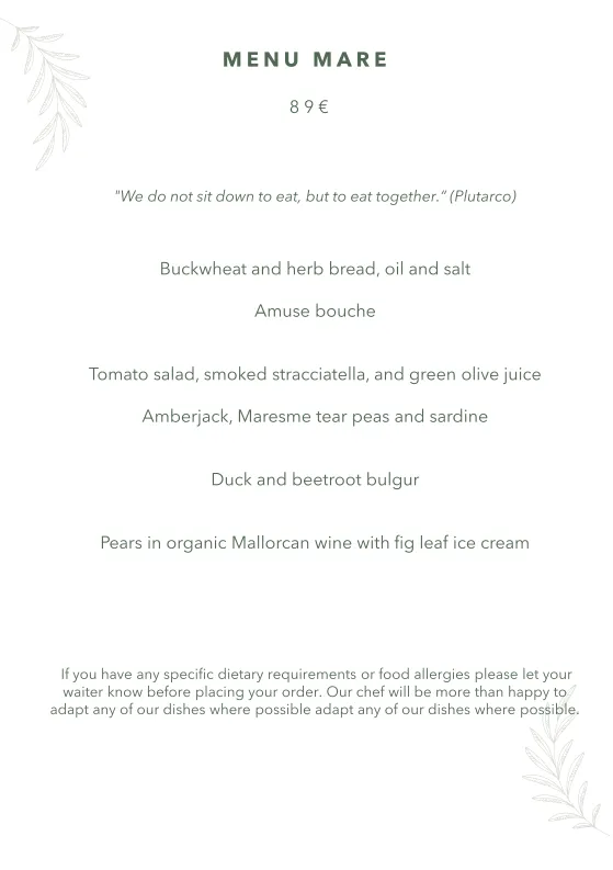 Menu_Sa Tafona at Son Bunyola_Banyalbufar_image_3