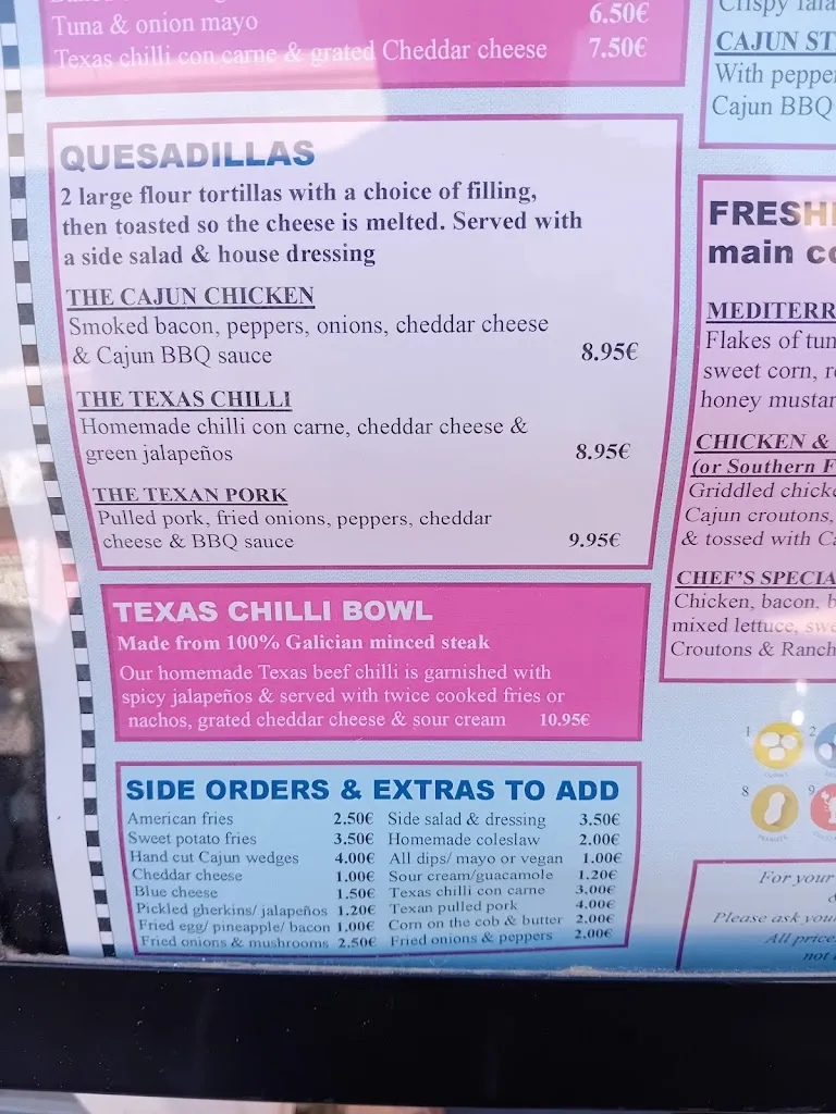 Menu_The American Diner - Benimar_Benijofar_image_3