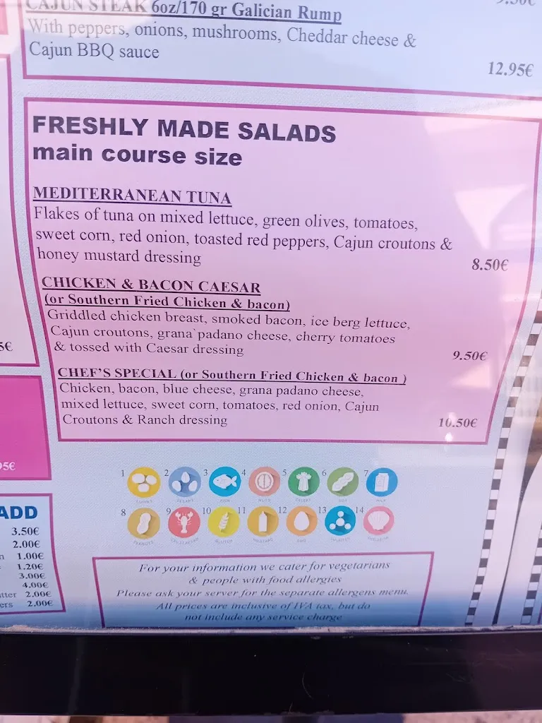 Menu_The American Diner - Benimar_Benijofar_image_4