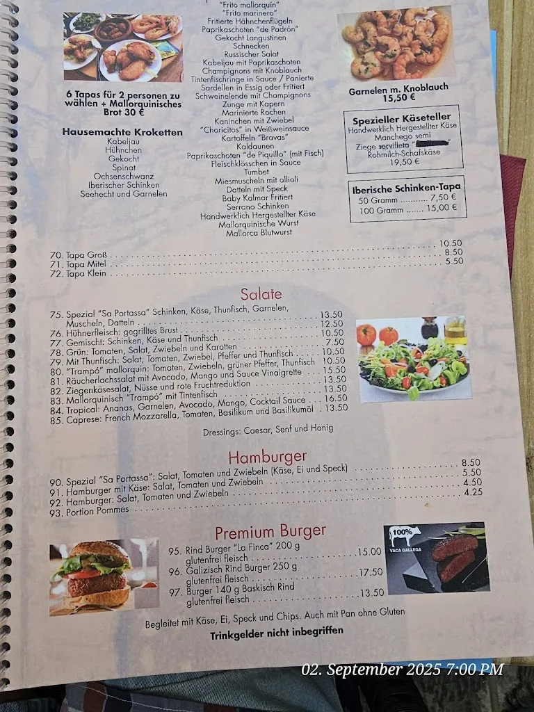 Menu_Sa Portassa_Alcúdia_image_2