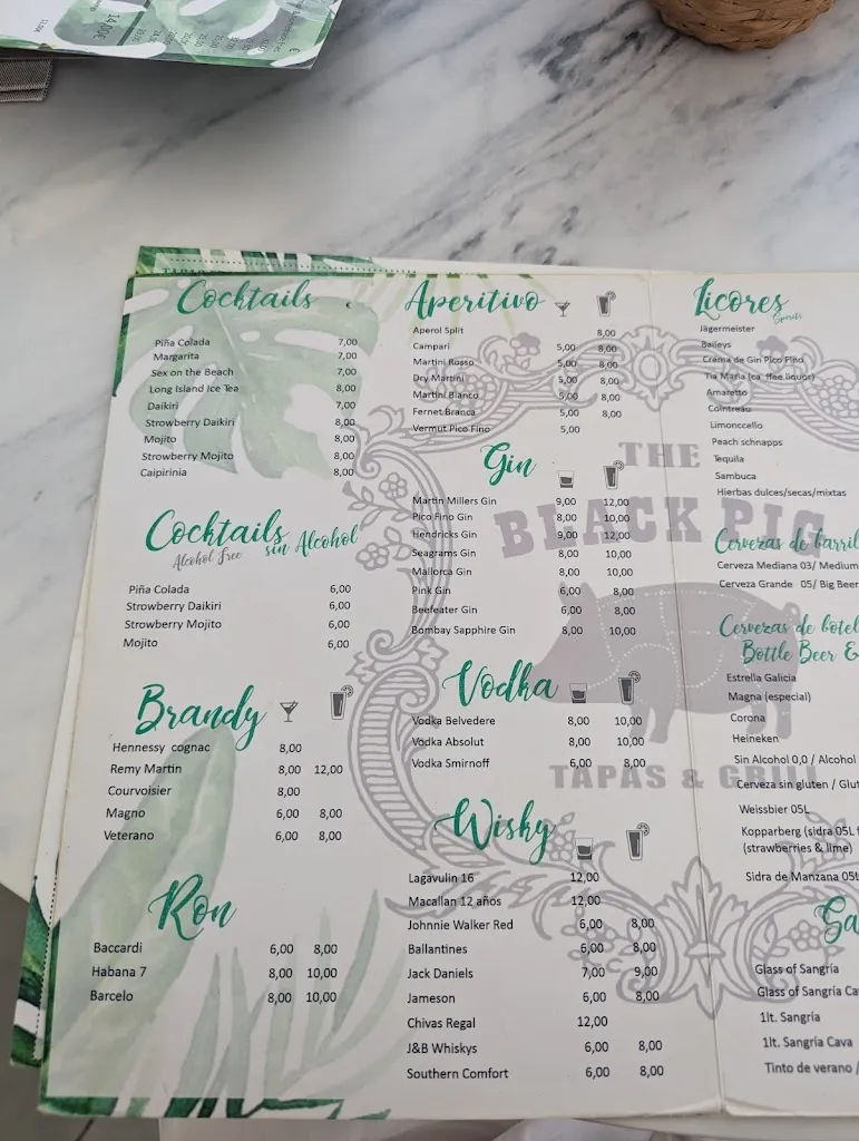 Menu_THE BLACK PIG_Alcúdia_image_4