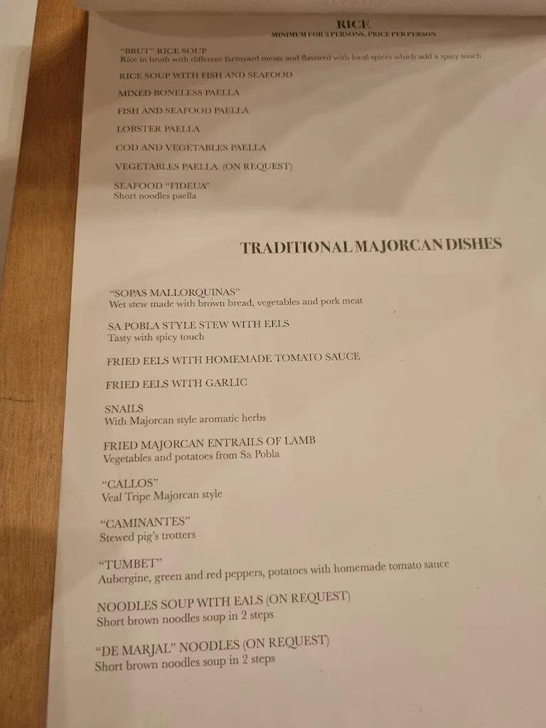 Menu_Los Patos Restaurant_Alcúdia_image_1