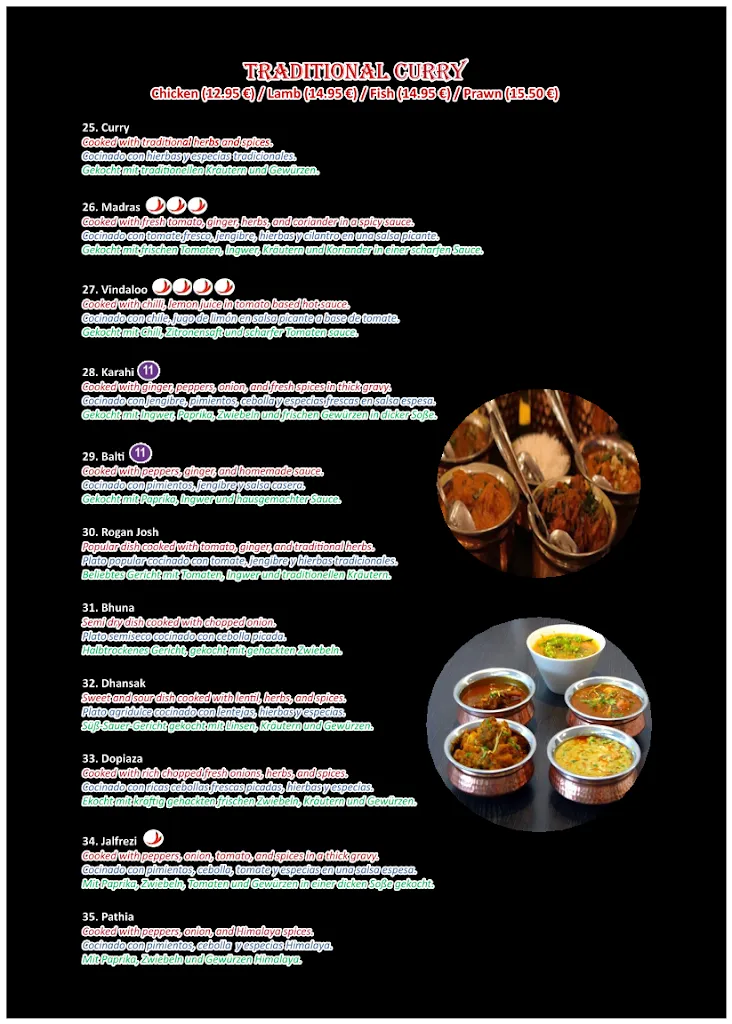 Menu_Buddha's eye Indian resturante_Alcúdia_image_3