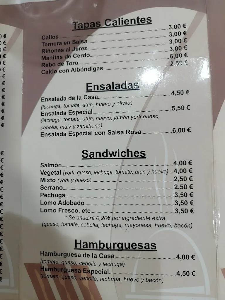 Menu_Bar Manolín_Callosa de Segura_image_4