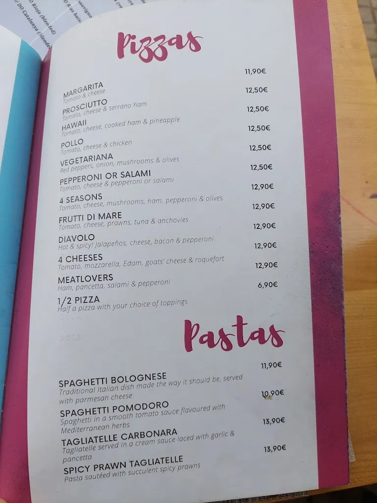 Menu_Smith's Cafe-Bar-Restaurant_Alcúdia_image_1