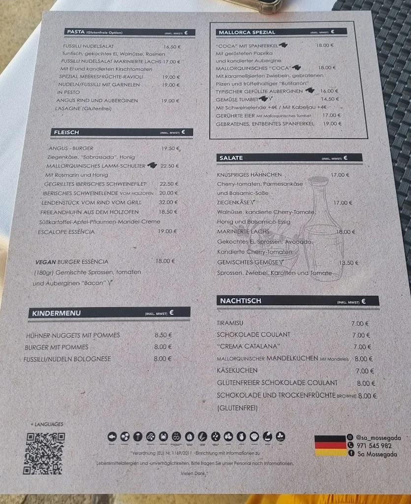 Menu_Restaurant Sa Mossegada_Alcúdia_image_2