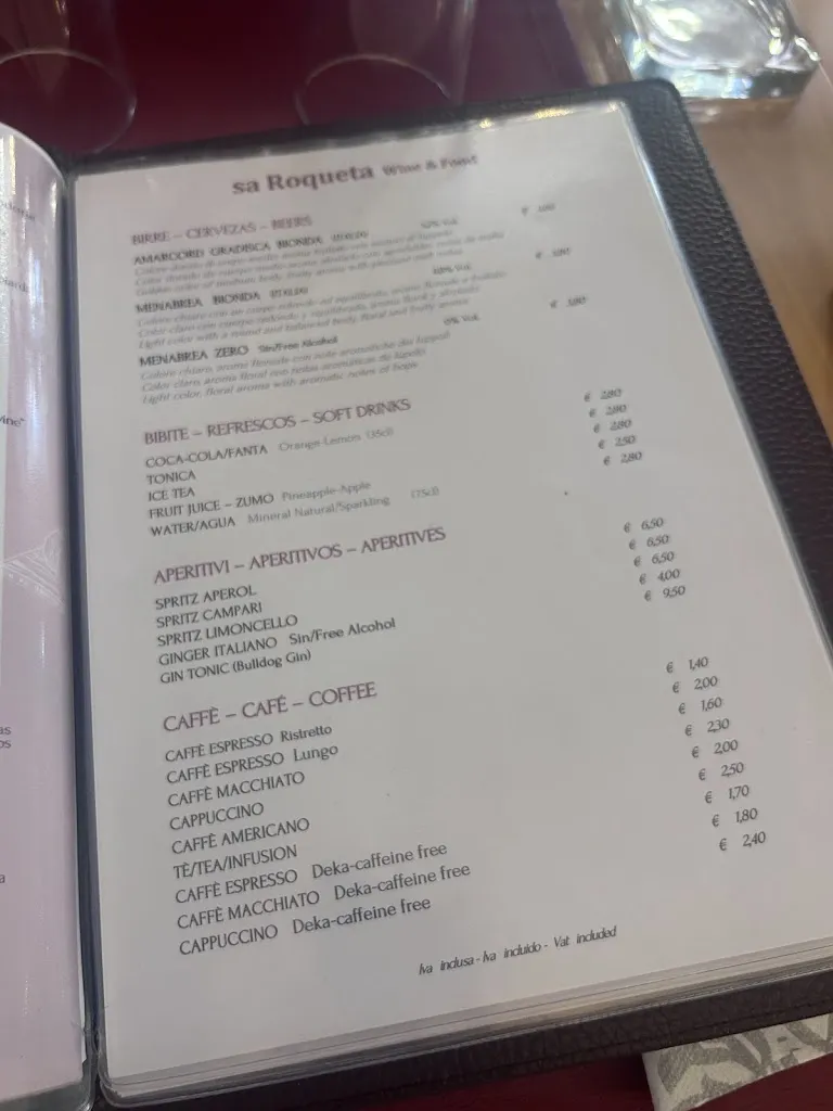 Menu_sa Roqueta wine & food_Alcúdia_image_1