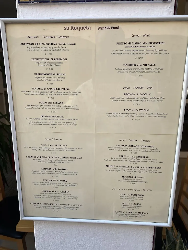 Menu_sa Roqueta wine & food_Alcúdia_image_3