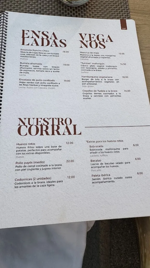Menu_Rancho Chico_Alcúdia_image_2