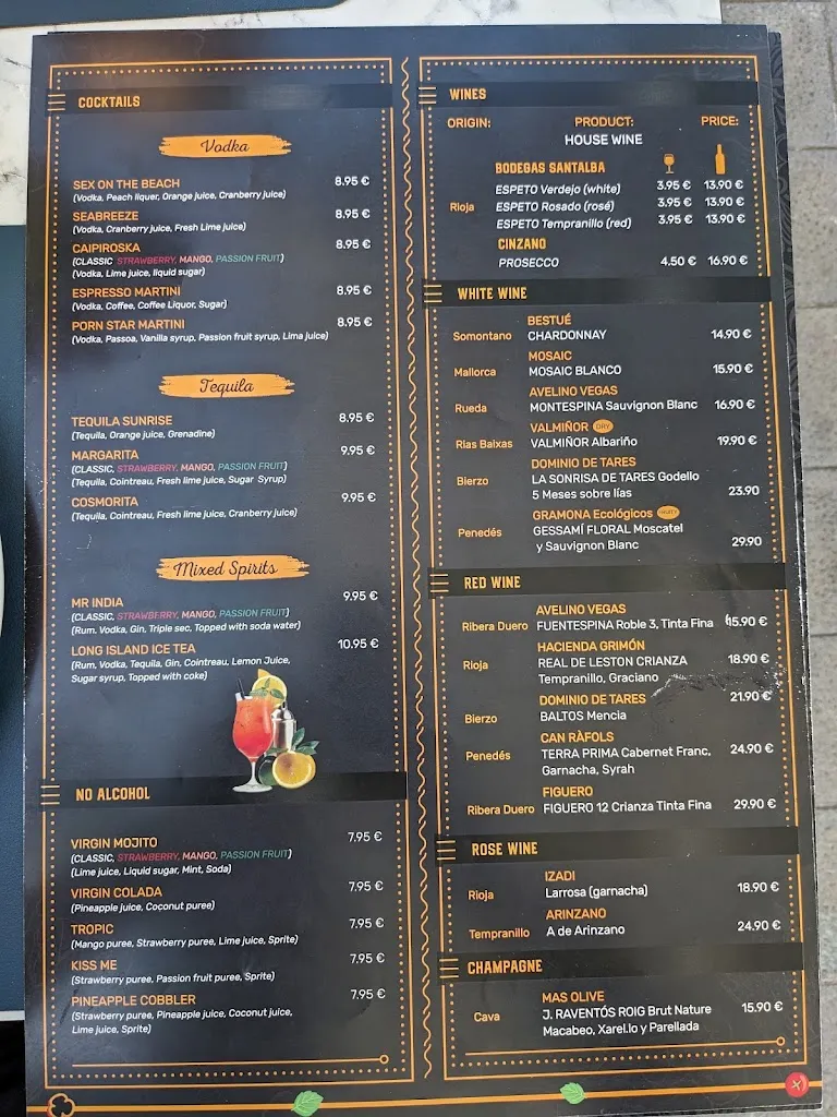 Menu_Indian Fusion | Restaurante indio en Alcudia_Alcúdia_image_1