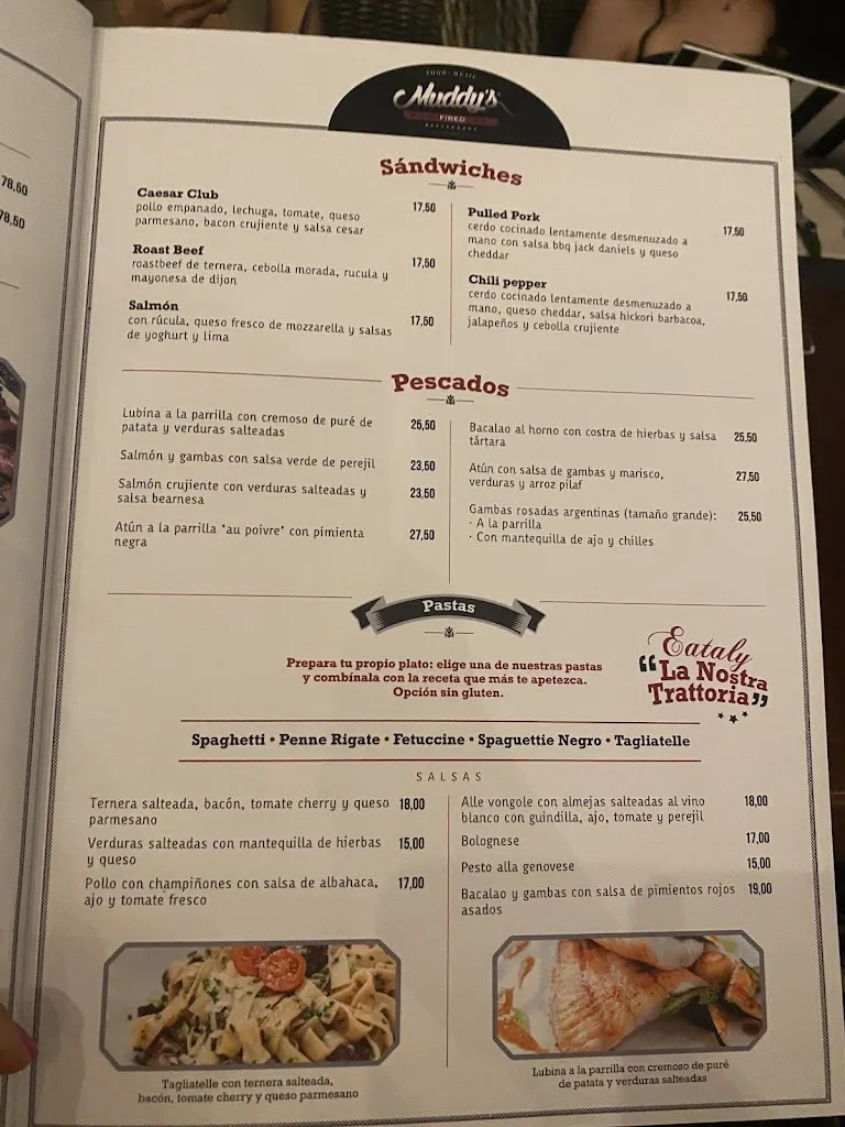 Menu_Muddy's Wood Fired Grill_Alcúdia_image_4