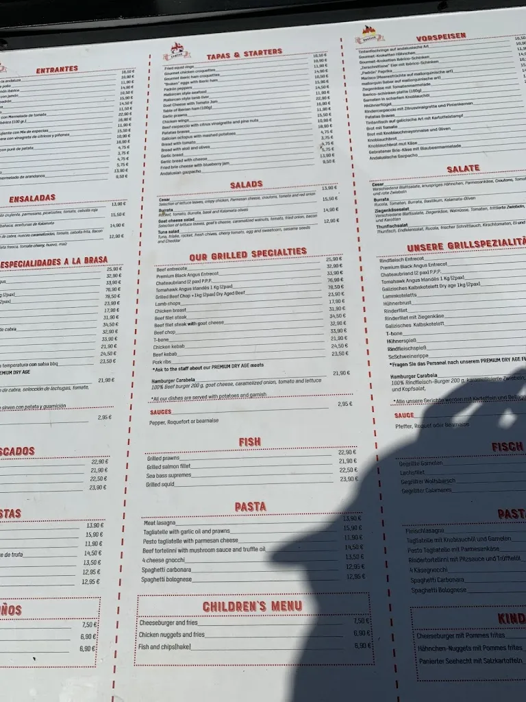 Menu_Steak House Carabela | Alcudia Restaurant_Alcúdia_image_2