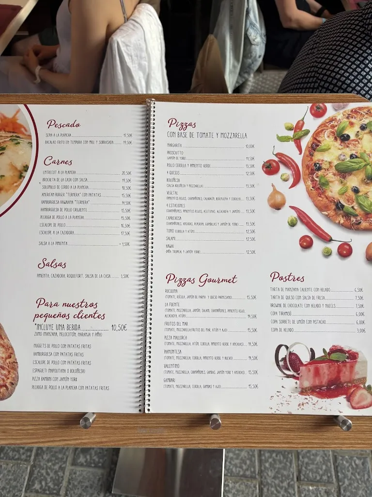 Menu_Restaurante y Pizzería La Fuente_Alcúdia_image_1