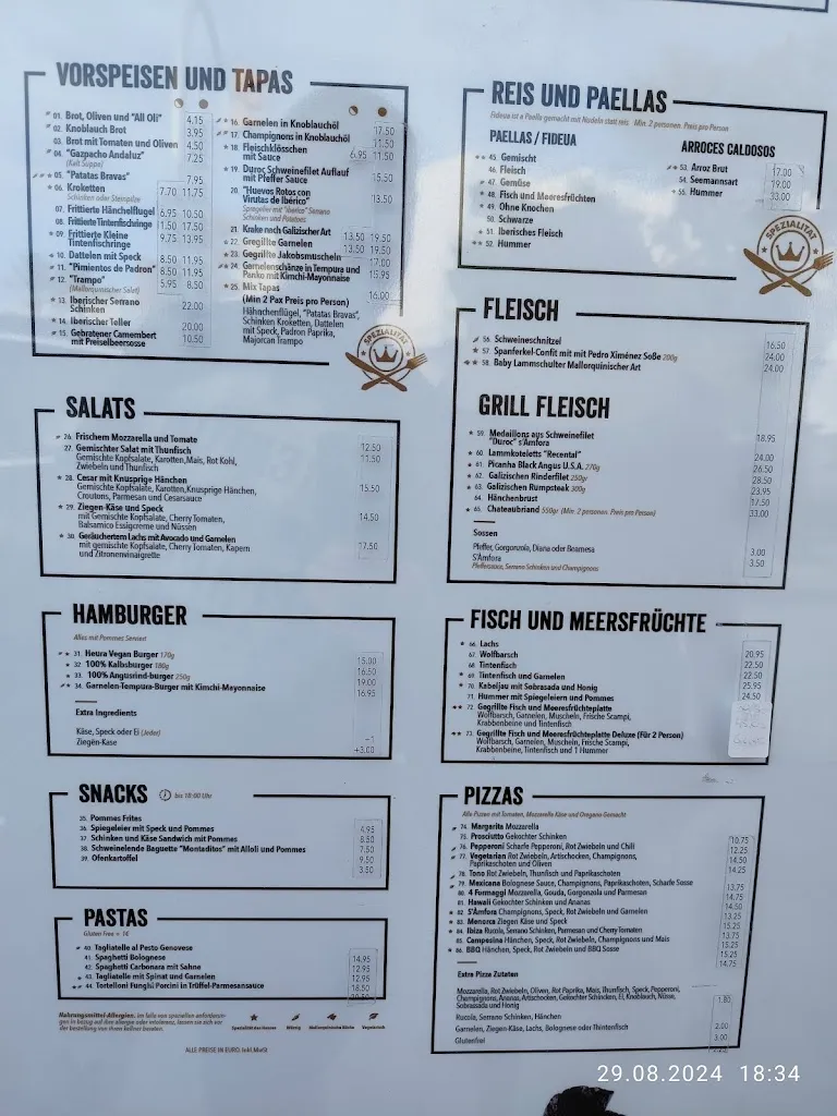 Menu_Restaurant s'Àmfora_Alcúdia_image_2