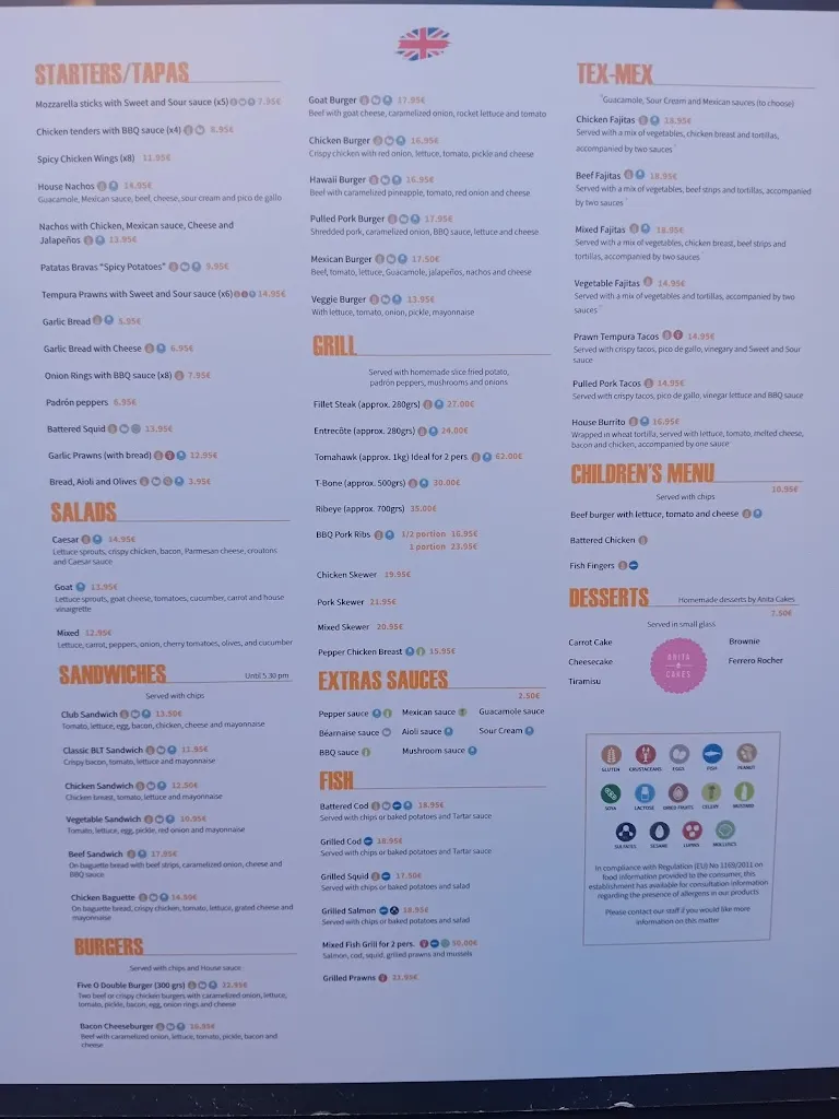 Menu_Five o diner_Alcúdia_image_1