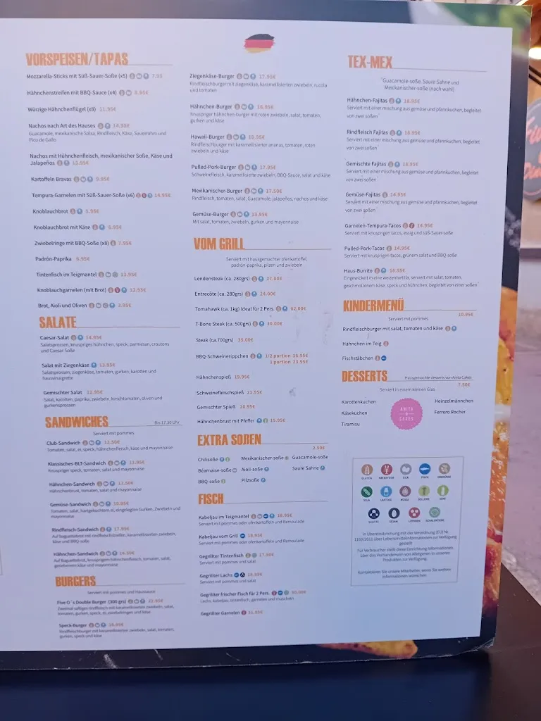 Menu_Five o diner_Alcúdia_image_3