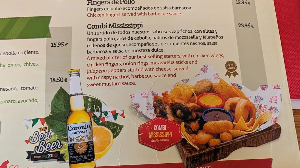 Menu_Dakota Tex Mex - Port d'Alcúdia_Alcúdia_immagine_3