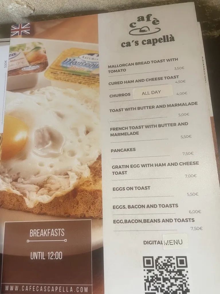 Menu_Ca´s Capellà_Alcúdia_immagine_2
