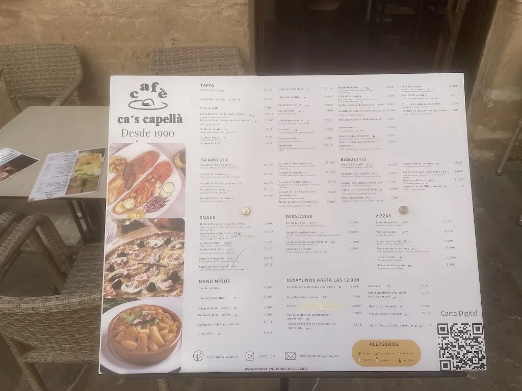 Menu_Ca´s Capellà_Alcúdia_immagine_3