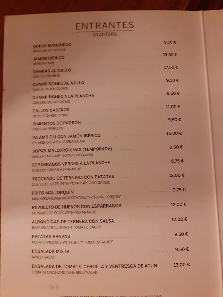 Menu_Mesón Ca´n Torrat _Calvià_image_1