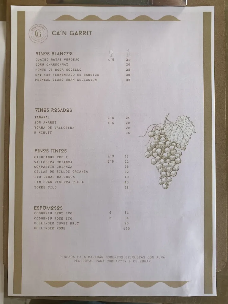 Menü_Can Garrit Calvia_Calvià_Bild_1
