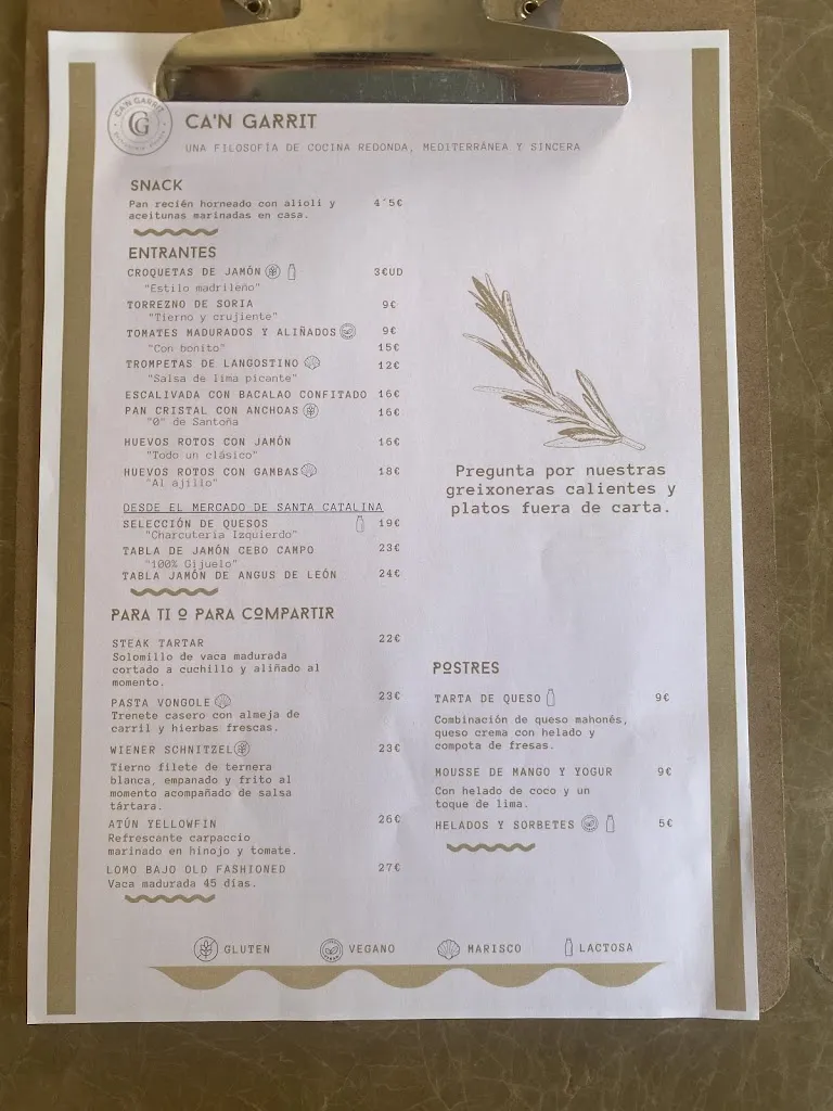Menü_Can Garrit Calvia_Calvià_Bild_2