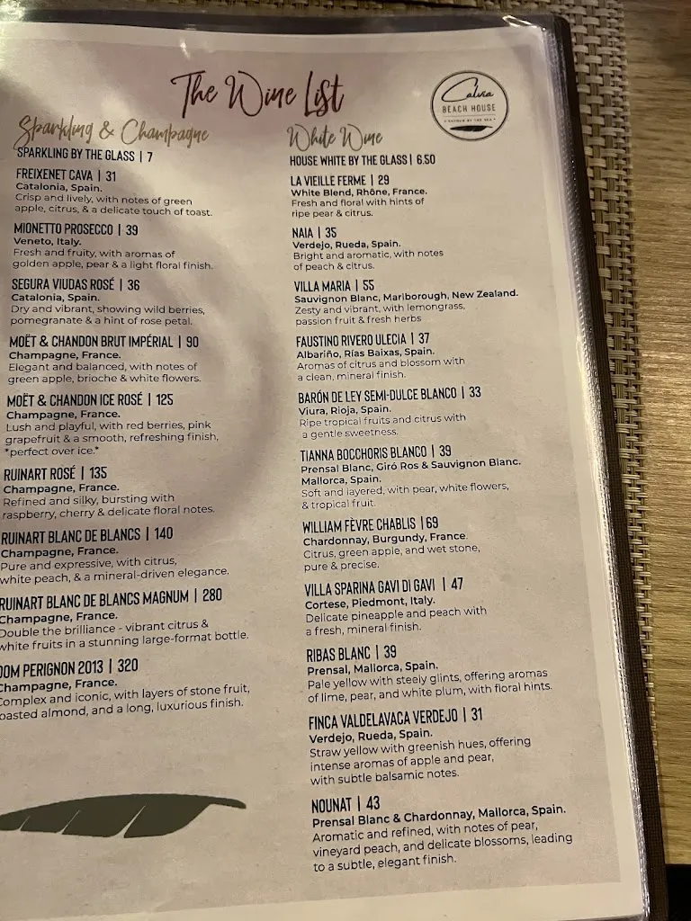 Menu_Calvia Beach House_Calvià_image_4